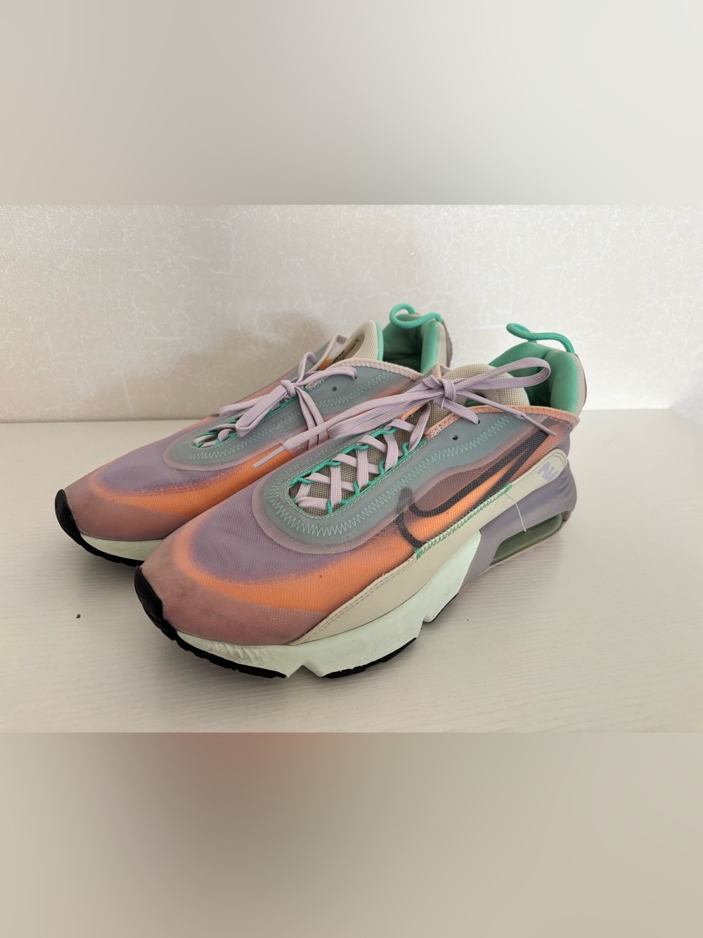 Nike Women’s Air Max 2090 Pastel Pink Orange Mint Sneakers